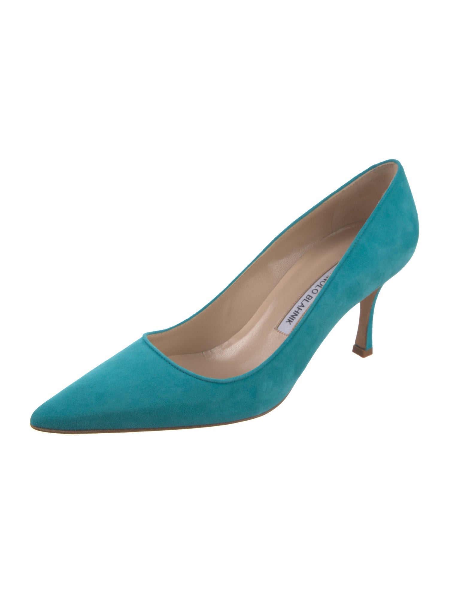 Manolo Blahnik Suede Pumps